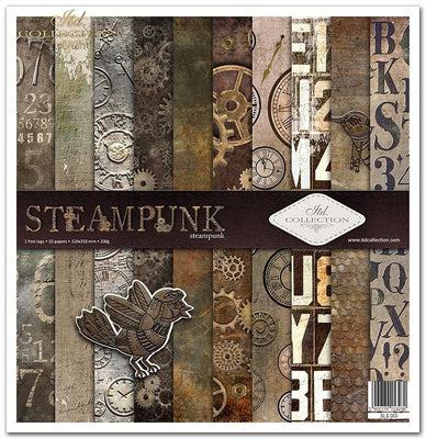 Steampunk -  paper pad - Crafty Wizard