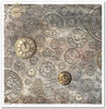 11.8" x 12.1" paper pad - Steampunk