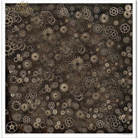 11.8" x 12.1" paper pad - Steampunk