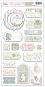 18pcs Purr Purr chipboard die cuts