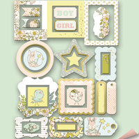 25pcs Boy or Girl frames and tags - Crafty Wizard