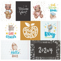 12" x 12" paper pad - School Days - Crafty Wizard