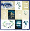 12" x 12" paper pad - Nautical Graphic - Crafty Wizard