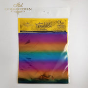 Metallic foil Termoton - rainbow