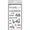 Ranger Letter It - Wedding - Clear Stamp Set - Crafty Wizard
