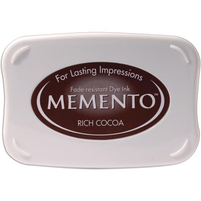 Tsukineko Memento Ink Pad - Rich Cocoa - Crafty Wizard