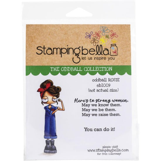 Stamping Bella Oddball Rosie - Rubber Stamp Set