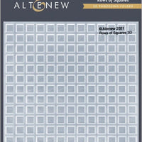 Altenew - Rows of Squares 3D Embossing Folder