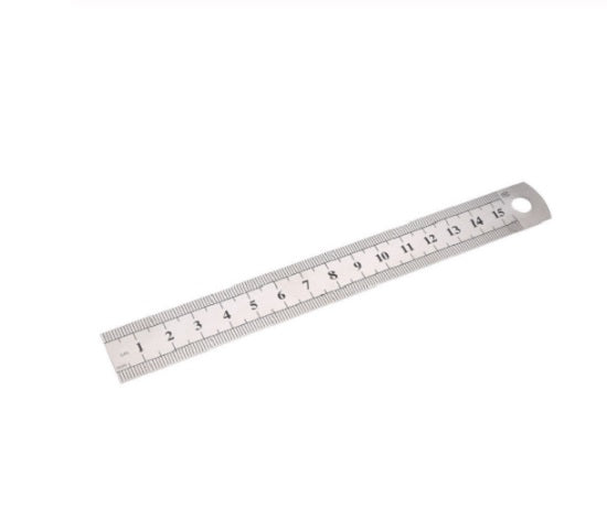 Stainless steel ruler - Crafty Wizard