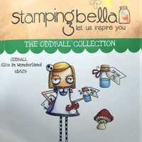 Stamping Bella  - Oddball Alice in Wonderland - Rubber Stamp Set - Crafty Wizard