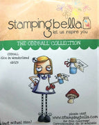 Stamping Bella  - Oddball Alice in Wonderland - Rubber Stamp Set - Crafty Wizard