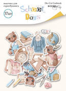 57pcs School Days die cuts