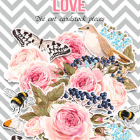 57pcs Sensual Love die cuts