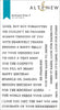Altenew - Sentiment Strips 3 - Clear Stamp Set