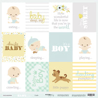 12" x 12" paper pad - Baby Smile - Crafty Wizard