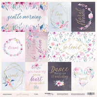 8" x 8" paper pad - Gentle Morning - Crafty Wizard
