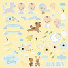 58pcs Smile Baby die cuts - Crafty Wizard
