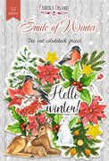 52pcs Smile of Winter die cuts