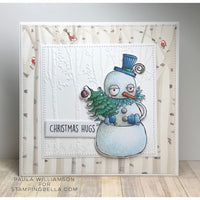 Stamping Bella  - Oddball Snowman - Rubber Stamp Set