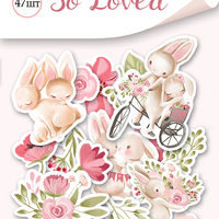 47pcs So Loved die cuts - Crafty Wizard