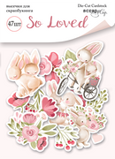 47pcs So Loved die cuts - Crafty Wizard