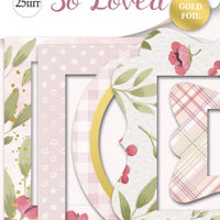 25pcs So Loved frames and tags - Crafty Wizard