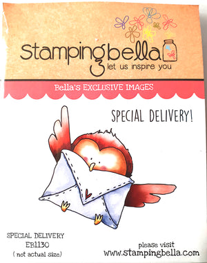 Stamping Bella  - Special Delivery - Rubber Stamp Set