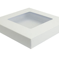 GoatBox Box for a card with square - matte white