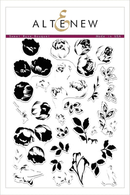 Altenew - Sweet Rose Bouquet Stamp Set