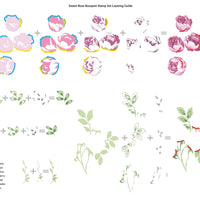 Altenew - Sweet Rose Bouquet Stamp Set