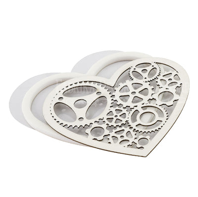 Steampunk heart shaker set