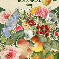 58pcs Summer Botanical Diary die cuts