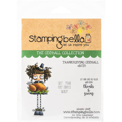 Stamping Bella Thanksgiving Oddball - Rubber Stamp Set