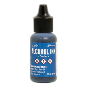 Tim Holtz Alcohol Ink - Denim