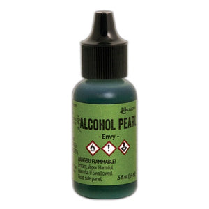 Tim Holtz Alcohol Pearls - Envy