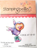 Stamping Bella  - The Owl And The Heart - Rubber Stamp Set