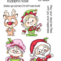 C.C. Designs - Tiny Christmas - Clear Stamp Set