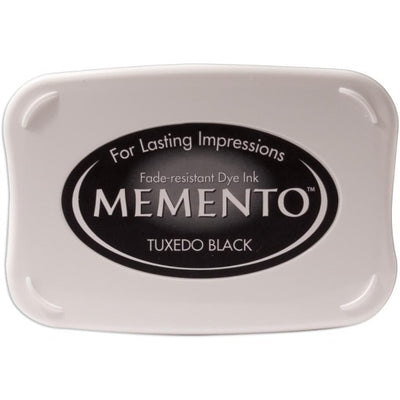 Tsukineko Memento Ink Pad - Tuxedo Black - Crafty Wizard