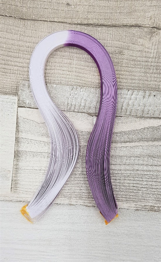 Two tone violet and white - Crafty Wizard