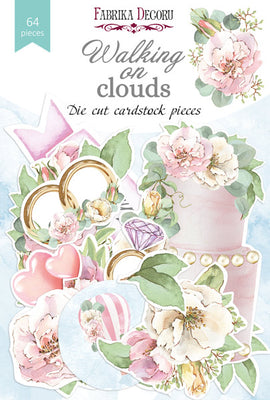 64pcs Walking on Clouds die cuts