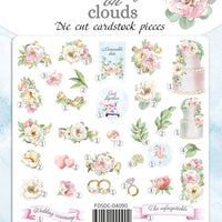 64pcs Walking on Clouds die cuts