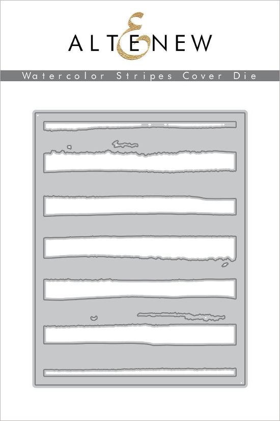 Altenew - Watercolor Stripes Cover Die