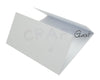 GoatBox 15cm x 15cm square window style card base with envelopes - matte white