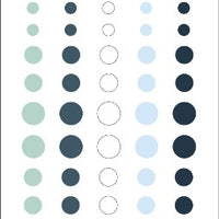 Echo Park Enamel Dots - Winter
