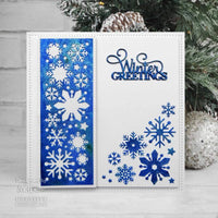 Creative Expressions - Sue Wilson - Winter Greetings Cutting Die