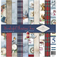 Wonderful Christmas time -  paper pad - Crafty Wizard