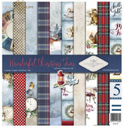 Wonderful Christmas time -  paper pad - Crafty Wizard