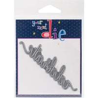 Your Next Stamp - 'Celebrate' Sentiment Cutting Die - Crafty Wizard